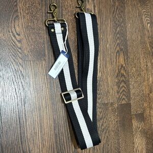 Black and White Adjustable Strap